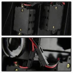 Spyder Auto Dodge Ram 1500 09-18 / Ram 2500/3500 10-18 Light Bar LED Tail Lights -( Not Compatible With LED Model ) - Red Clear -Automotive Sales spyder auto car lights 5084040 44 1000