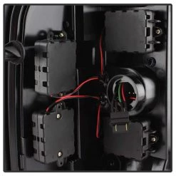 Spyder Auto Chevy Silverado 07-13(Doesn't fit 2010 Model With Dual Reverse Socket 921 Bulb)Version 3 Light Bar LED Tail Light-Black -Automotive Sales spyder auto car lights 5084088 44 1000