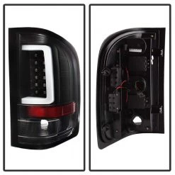 Spyder Auto Chevy Silverado 07-13(Doesn't fit 2010 Model With Dual Reverse Socket 921 Bulb)Version 3 Light Bar LED Tail Light-Black -Automotive Sales spyder auto car lights 5084088 c3 1000