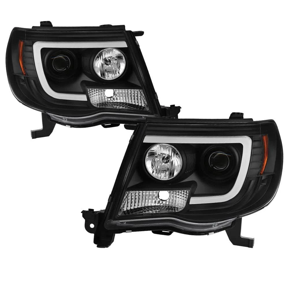 Spyder Auto Toyota Tacoma 05-11 Version 2 Projector Headlights - Light Bar DRL - Black 3 Spyder Auto Toyota Tacoma 05-11 Version 2 Projector Headlights - Light Bar DRL - Black