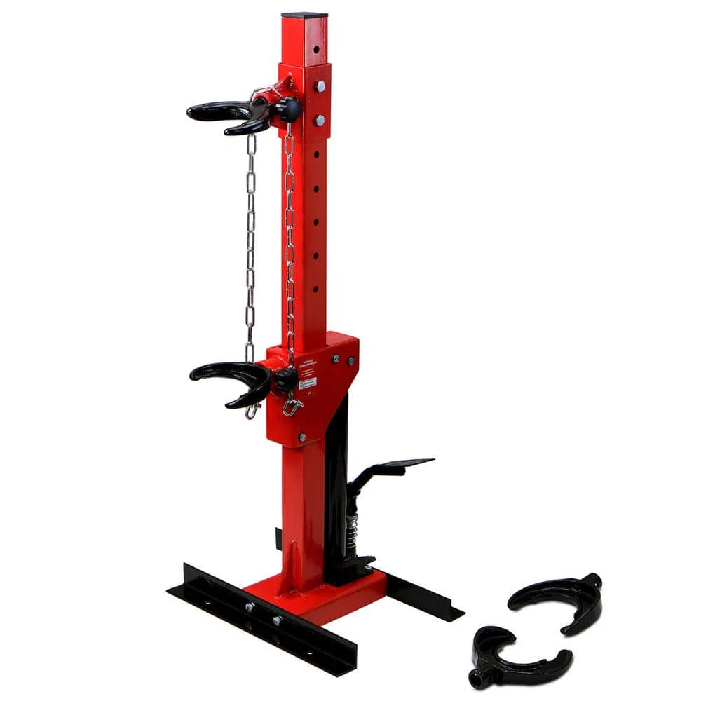 STARK USA Heavy-Duty 5500 lbs. Auto Strut Coil Spring Compressor Hydraulic Cars Truck Red 3 STARK USA Heavy-Duty 5500 lbs. Auto Strut Coil Spring Compressor Hydraulic Cars Truck Red
