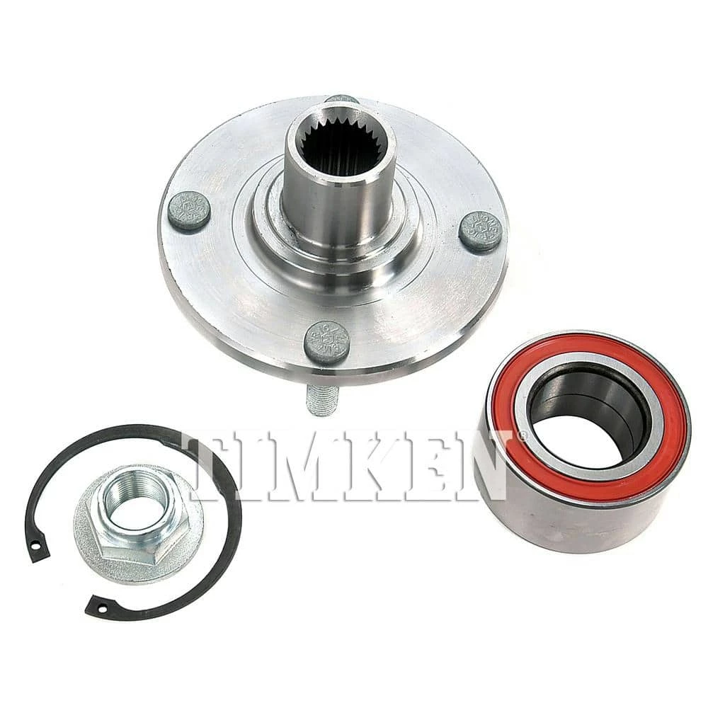 Timken Front Wheel Bearing and Hub Assembly fits 2000-2011 Ford Focus 4 Timken Front Wheel Bearing and Hub Assembly fits 2000-2011 Ford Focus - Image 2