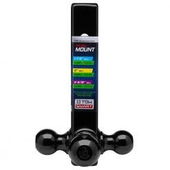 TowSmart Class 3 Up to 10,000 lb. 1-7/8 in., 2 in, and 2-5/16 in. Ball Diameters TriBall Adjustable Trailer Hitch Ball Mount -Automotive Sales towsmart ball mounts 1166 1d 1000