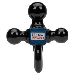 TowSmart Up to 14,000 lb. 1-7/8 in., 2 in, and 2-5/16 in. Ball Diameters Trailer Tri-Ball Mount with Hook -Automotive Sales towsmart ball mounts 1169 1f 1000