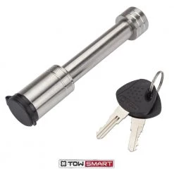 TowSmart 2.75 in. Stainless Barrel Style Receiver Hitch Pin Lock with Sleeve 25 TowSmart 2.75 in. Stainless Barrel Style Receiver Hitch Pin Lock with Sleeve -Automotive Sales towsmart hitch accessories 734m 1f 1000