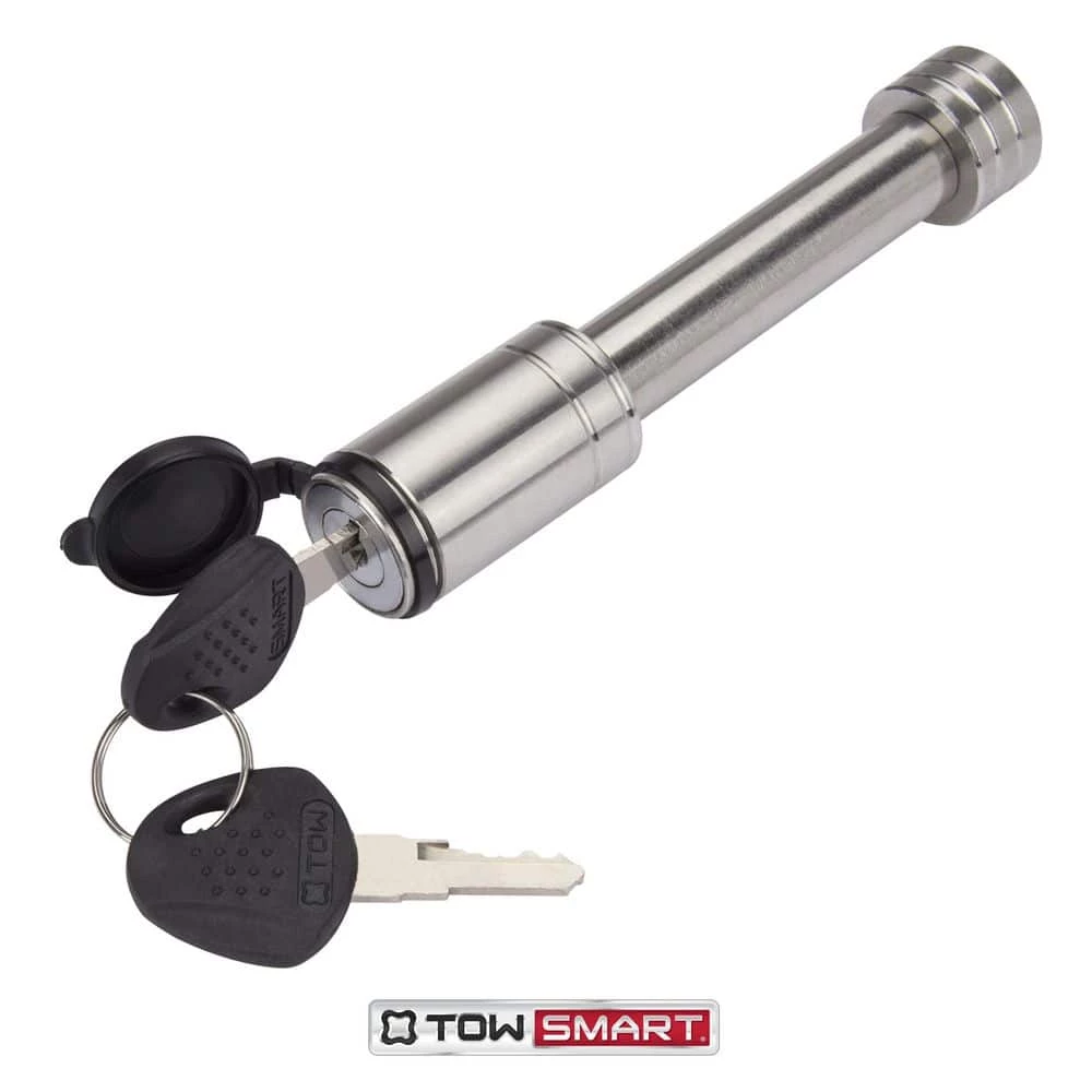 TowSmart 2.75 in. Stainless Barrel Style Receiver Hitch Pin Lock with Sleeve 13 TowSmart 2.75 in. Stainless Barrel Style Receiver Hitch Pin Lock with Sleeve - Image 11