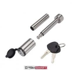 TowSmart 2.75 in. Stainless Barrel Style Receiver Hitch Pin Lock with Sleeve 23 TowSmart 2.75 in. Stainless Barrel Style Receiver Hitch Pin Lock with Sleeve -Automotive Sales towsmart hitch accessories 734m c3 1000