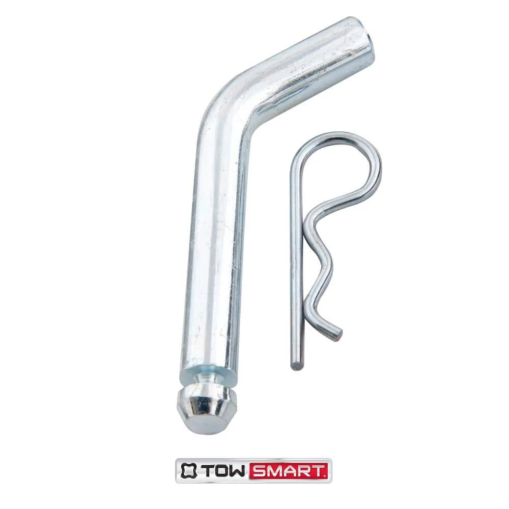 TowSmart Standard 5/8 in. dia Steel Bent Hitch Pin with Clip - Fits 2 in. x 2 in. Hitch Receivers 6 TowSmart Standard 5/8 in. dia Steel Bent Hitch Pin with Clip - Fits 2 in. x 2 in. Hitch Receivers - Image 4