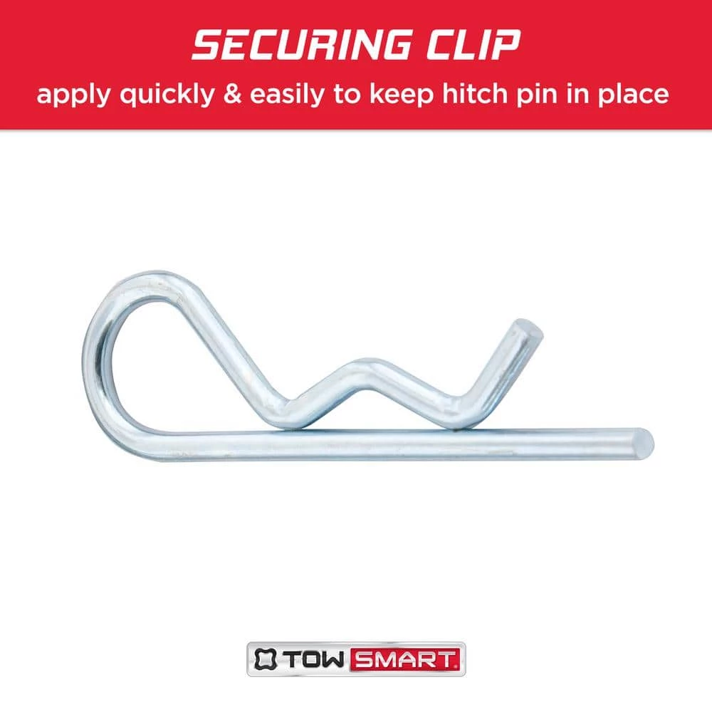 TowSmart Standard 5/8 in. dia Steel Bent Hitch Pin with Clip - Fits 2 in. x 2 in. Hitch Receivers 10 TowSmart Standard 5/8 in. dia Steel Bent Hitch Pin with Clip - Fits 2 in. x 2 in. Hitch Receivers - Image 8