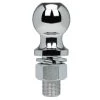TowSmart Class 3 5,000 lb. 2 in. Ball Diameter, 1 in. Shank Diameter, 2 in. Shank Length Chrome Trailer Hitch Ball -Automotive Sales towsmart hitch balls 713 64 1000
