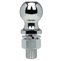 TowSmart Class 3 5,000 lb. 2 in. Ball Diameter, 1 in. Shank Diameter, 2 in. Shank Length Chrome Trailer Hitch Ball