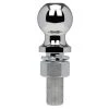 TowSmart Class 3 5,000 lb. 2 in. Ball Diameter, 1 in. Shank Diameter, 3 in. Shank Length Chrome Trailer Hitch Ball -Automotive Sales towsmart hitch balls 765 64 1000