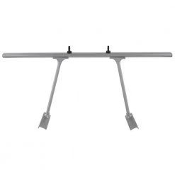 TracRac TracONE Universal Truck Bed Ladder Rack 800 lbs. Capacity Silver Powder Coat Finish -Automotive Sales tracrac truck bed accessories 27000 01 1f 1000