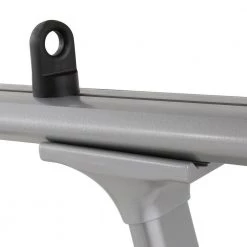 TracRac TracONE Universal Truck Bed Ladder Rack 800 lbs. Capacity Silver Powder Coat Finish -Automotive Sales tracrac truck bed accessories 27000 01 44 1000