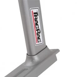 TracRac TracONE Universal Truck Bed Ladder Rack 800 lbs. Capacity Silver Powder Coat Finish -Automotive Sales tracrac truck bed accessories 27000 01 66 1000