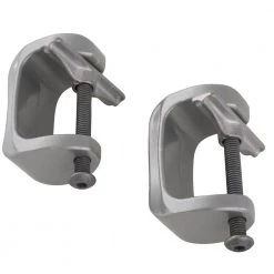 TracRac TracONE Universal Truck Bed Ladder Rack 800 lbs. Capacity Silver Powder Coat Finish -Automotive Sales tracrac truck bed accessories 27000 01 76 1000