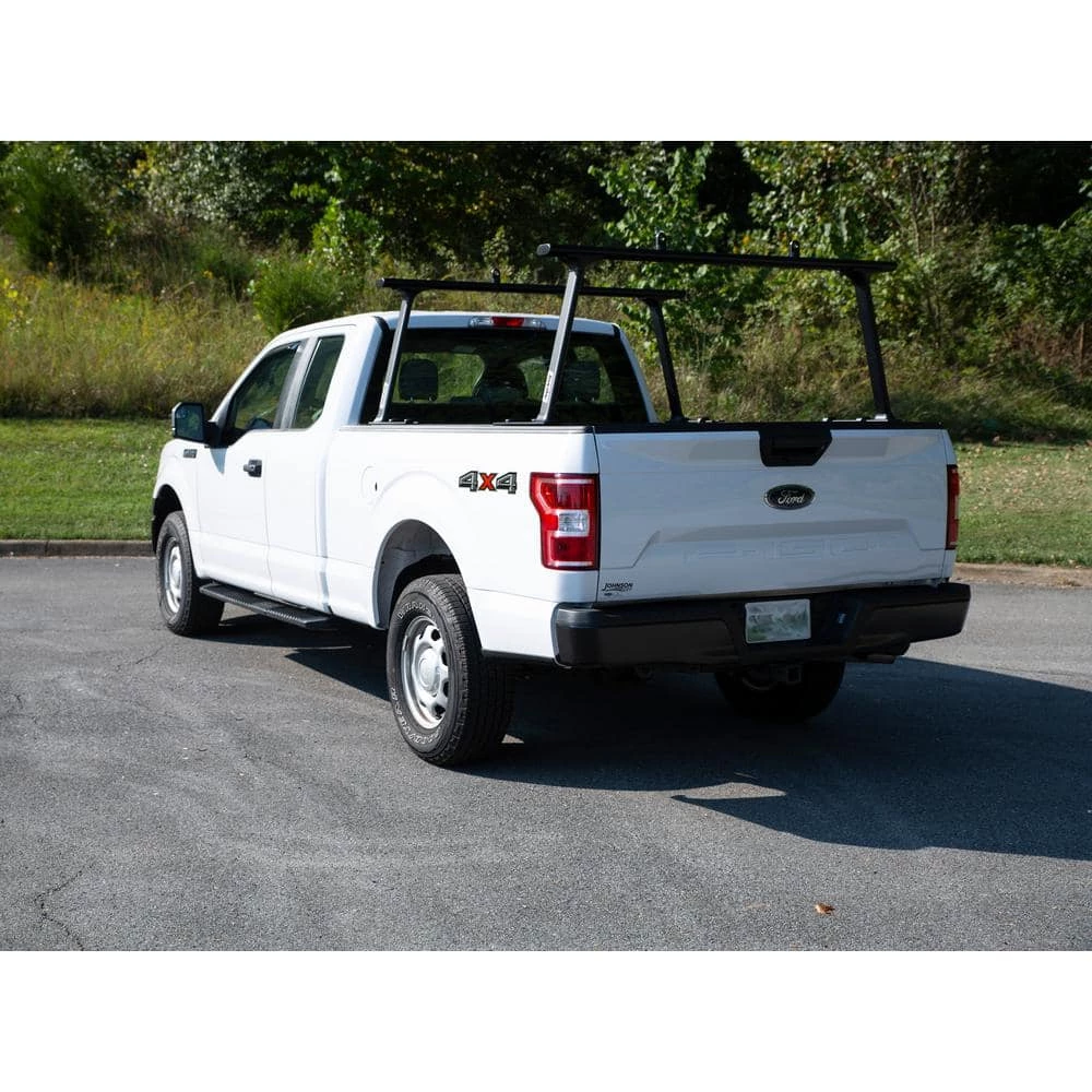 TracRac TracONE Universal Truck Bed Ladder Rack 800 lbs. Capacity Black Powder Coat Finish 5 TracRac TracONE Universal Truck Bed Ladder Rack 800 lbs. Capacity Black Powder Coat Finish - Image 3