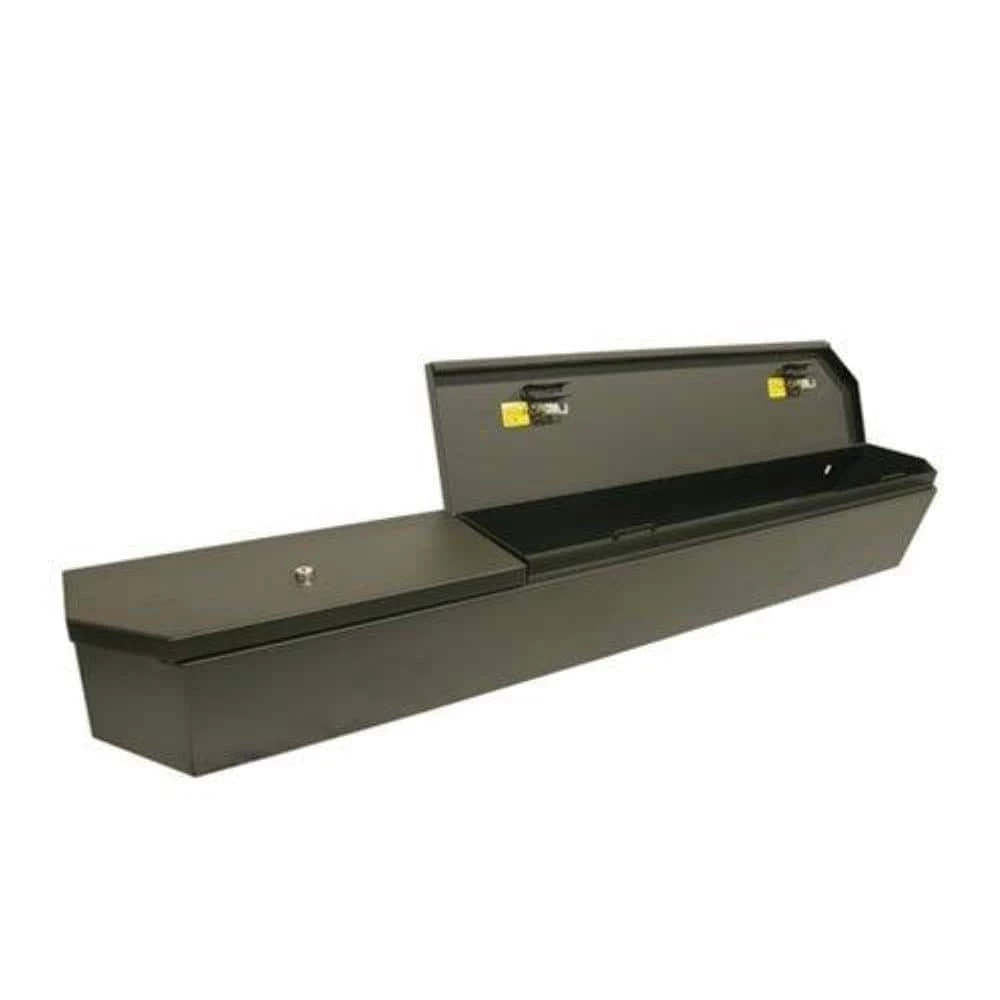TUFFY SECURITY PRODUCTS 15-C F150 Supercab Full Width Under Rear Seat Lockbox 3 TUFFY SECURITY PRODUCTS 15-C F150 Supercab Full Width Under Rear Seat Lockbox
