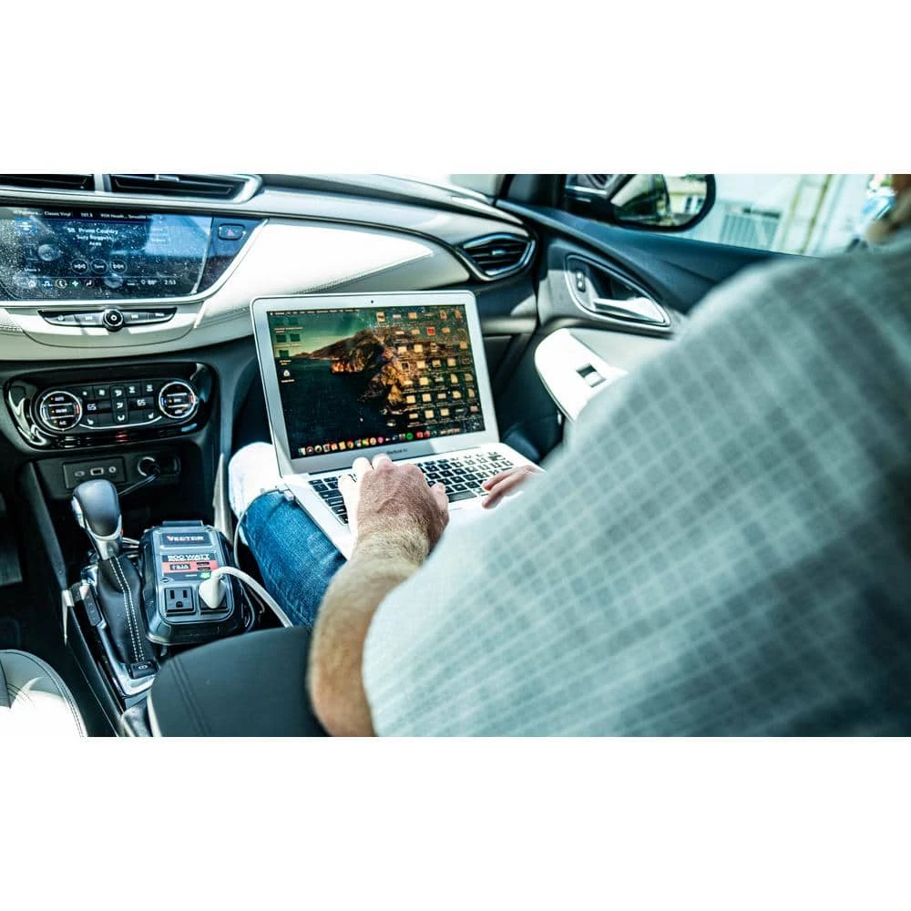 Vector 500 Watt Power Inverter, Dual Power Inverter, Two USB Charging Ports 5 Vector 500 Watt Power Inverter, Dual Power Inverter, Two USB Charging Ports - Image 3