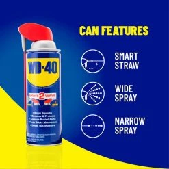 8 oz. Original WD-40 Formula, Multi-Purpose Lubricant Spray with Smart Straw -Automotive Sales wd 40 lubricants 110057 c3 1000
